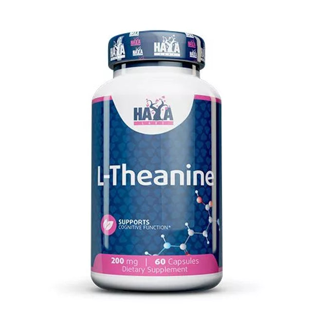 Haya Labs L-Theanine 60 kaps. (L-teaninas)