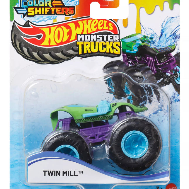 HOT WHEELS MONSTER TRUCKS Jeep – Change Color! (HGX06)