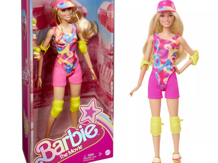 Collectible BARBIE Movie Roller-Skating Doll with Roller Skates (HRB04)