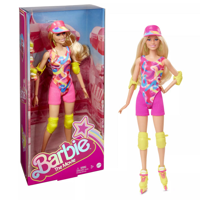 Collectible BARBIE Movie Roller-Skating Doll with Roller Skates (HRB04)