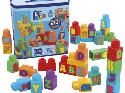 MEGA BLOKS ABC Building Block Set (30 pcs in bag) (HRR60)
