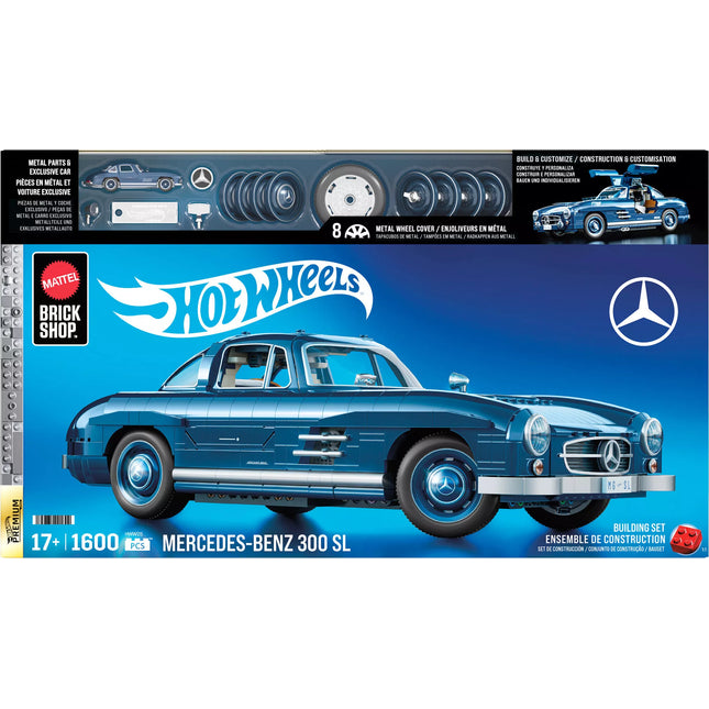 MATTEL BRICK SHOP HOT WHEELS constructor – Mercedez Benz 300 SL (HWW25)