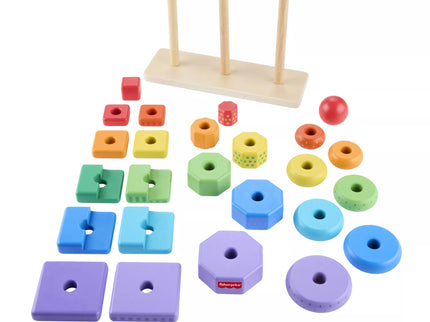 FISHER-PRICE wooden stacking blocks (HXT76)