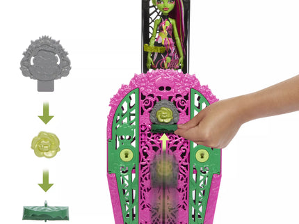 MONSTER HIGH SKULTIMATES siurprizų rinkinys – Venera, vidurnakčio sodo serija (HYT75)