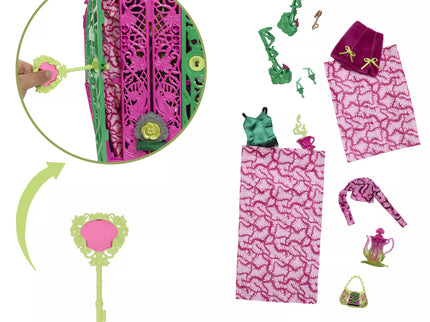 MONSTER HIGH SKULTIMATES siurprizų rinkinys – Venera, vidurnakčio sodo serija (HYT75)