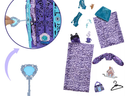 MONSTER HIGH SKULLTIMATES siurprizų rinkinys – Tvyla, vidurnakčio sodo serija (HYT74)