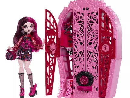 MONSTER HIGH SKULTIMATES siurprizų rinkinys – Drakulaura, vidurnakčio sodo serija (HYT72)