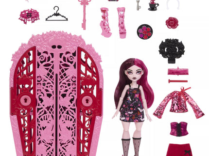 MONSTER HIGH SKULTIMATES siurprizų rinkinys – Drakulaura, vidurnakčio sodo serija (HYT72)