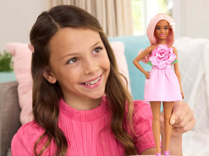 BARBIE Fashionista Pink Dress (HYT94)