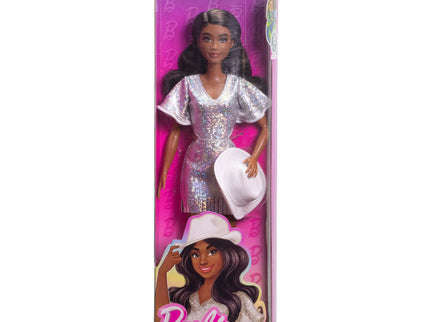 BARBIE Fashionista Silver Dress (HYT95)
