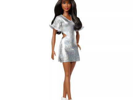 BARBIE Fashionista Silver Dress (HYT95)