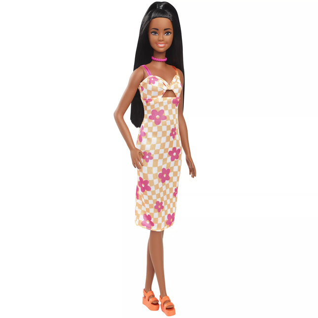 BARBIE Fashionista Yellow Dress (HYT91)
