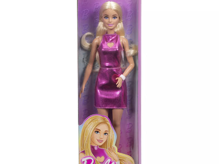 BARBIE Fashionista in a Glittering Pink Dress (HYT88)