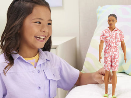 BARBIE Ken Fashionable in Orange Jumpsuit (HYT99)