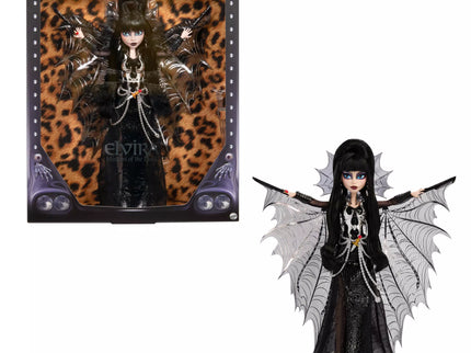 MONSTER HIGH SKULLECTOR kolekcinė lėlė – Elvira (HYV99)