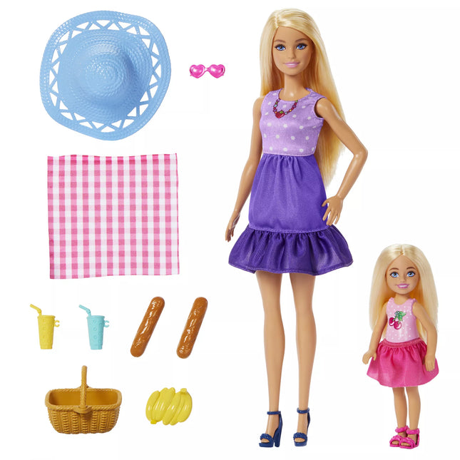 BARBIE Picnic Themed Doll Set (JBF43)