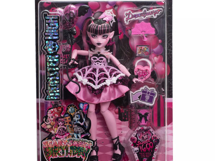 MONSTER HIGH SWEET BIRTHDAY lėlė – Drakulaura (JBG74)