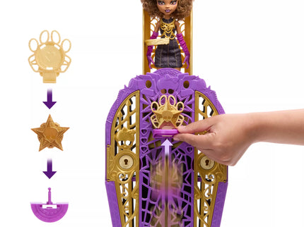 MONSTER HIGH SKULLTIMATES Klodinos siurprizas, Hauntlywood serija (JBG80)