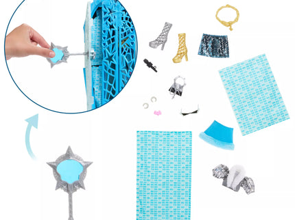 MONSTER HIGH SKULLTIMATES Frenkės siurprizas, Hauntlywood serija (JBG81)