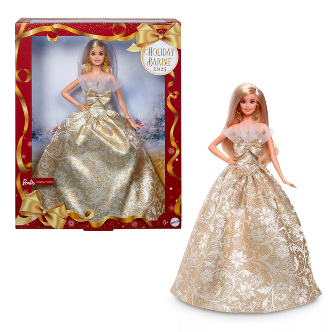 Barbie Holiday Collectible Blonde Doll (JBH95)