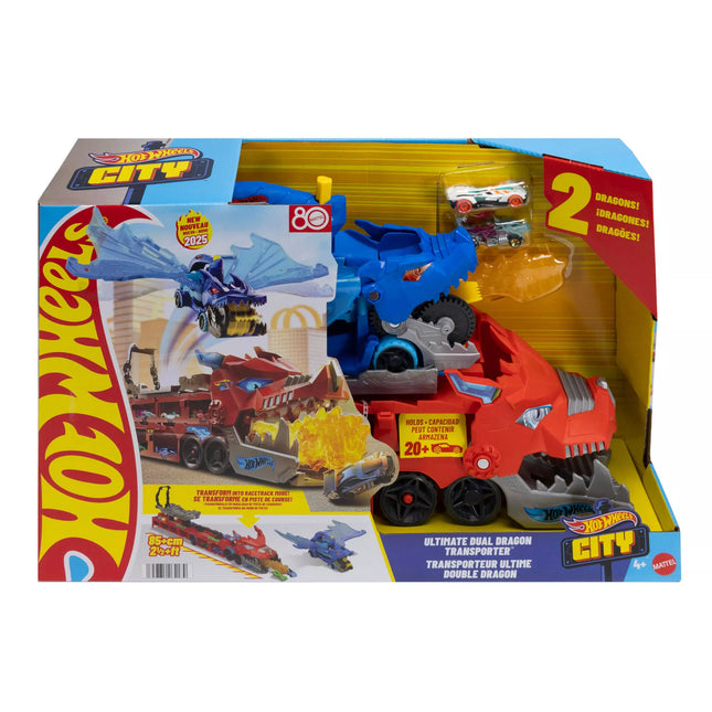 HOT WHEELS CITY Transporter – Double Dragon (JBM72)