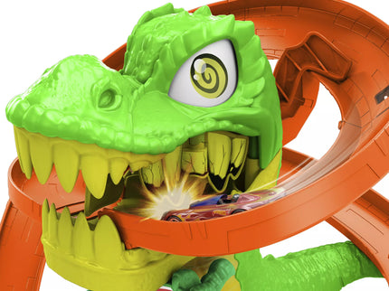 HOT WHEELS CITY playset - Dinosaur at the Fire Station (JBM73)