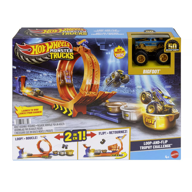HOT WHEELS MONSTER TRUCKS Set – Trophy Challenge (JBX64)
