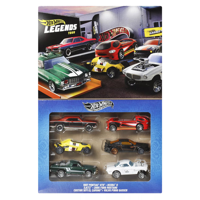 HOT WHEELS Legendary Six-Car Set (JBY78)