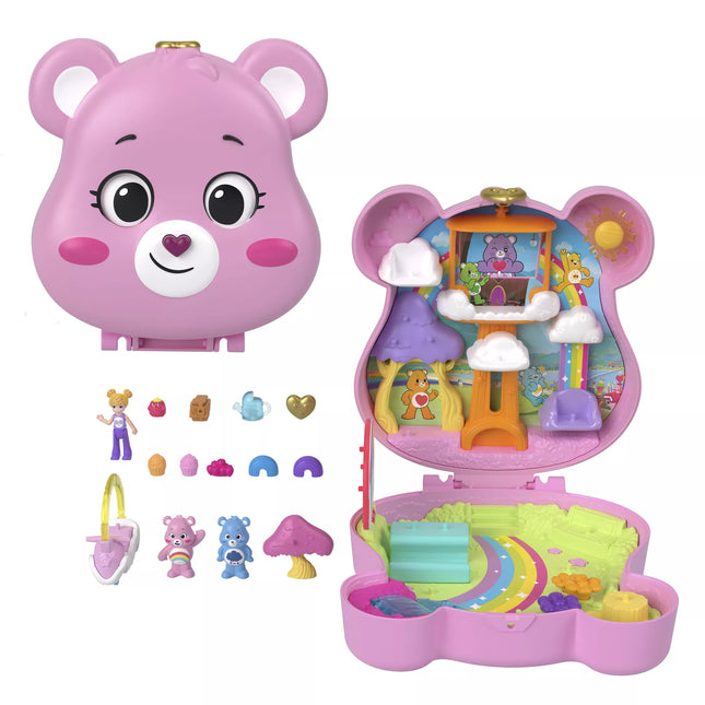 POLLY POCKET CARE BEARS teddy bear play set (JCC14)
