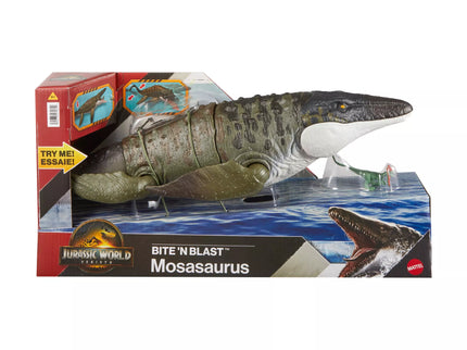 JURASSIC WORLD interaktyvus dinozauras – Mosasaurus (JCH00)