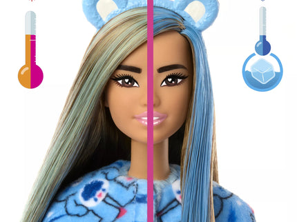 BARBIE CUTIE REVEAL CARE BEARS siurprizų rinkinys Grumpy Bear (JCN96)