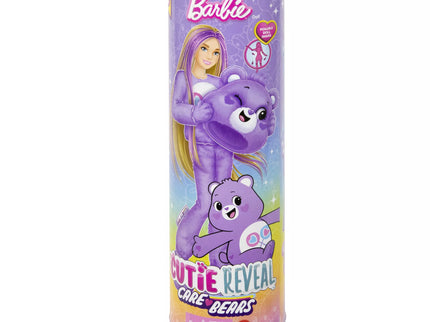 BARBIE CUTIE REVEAL CARE BEARS siurprizų rinkinys - Share Bear (JCN94)