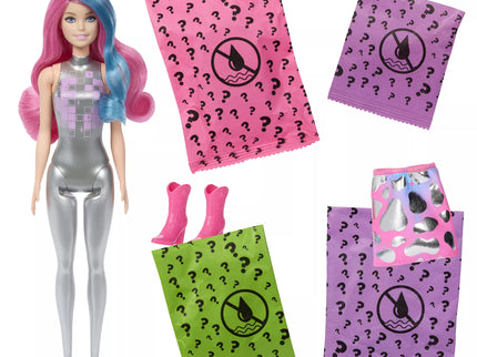 BARBIE COLOR REVEAL surprise set, Disco Star series (JCP01)
