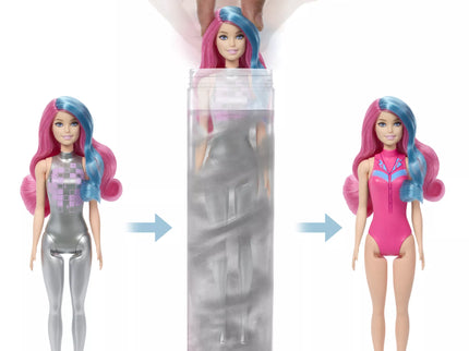 BARBIE COLOR REVEAL surprise set, Disco Star series (JCP01)