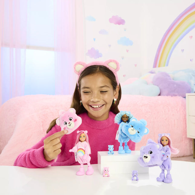 CHELSEA CUTIE REVEAL CARE BEARS Surprise Set (JCN97)