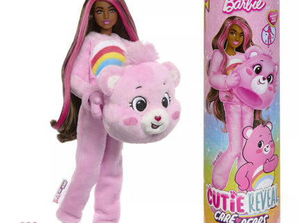 BARBIE CUTIE REVEAL CARE BEARS Surprise Set Cheer Bear (JCN95)