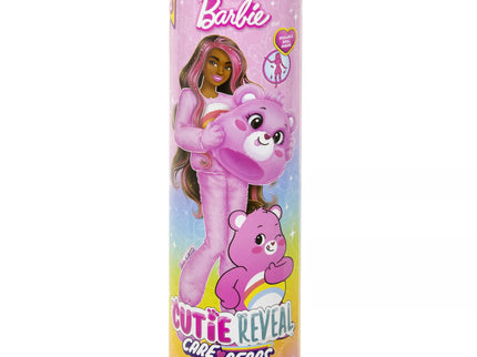 BARBIE CUTIE REVEAL CARE BEARS Surprise Set Cheer Bear (JCN95)