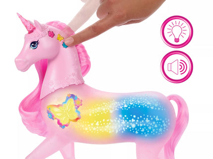 BARBIE DREAMTOPIA Unicorn with Sounds and Lights (JCP78)