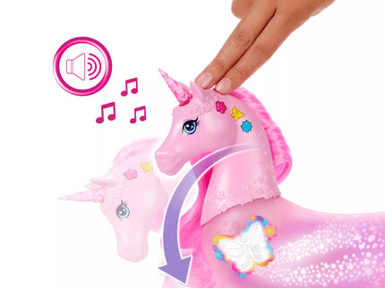 BARBIE DREAMTOPIA Unicorn with Sounds and Lights (JCP78)