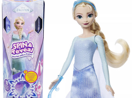 DISNEY FROZEN SPIN and REVEAL Elsa Surprise Set (JBG59)