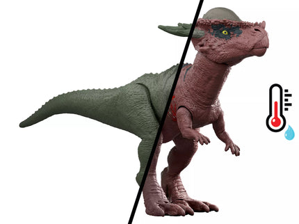 JURASSIC WORLD rinkinys su spalvų keitimo funkcija – Kovų arena (JDC59)