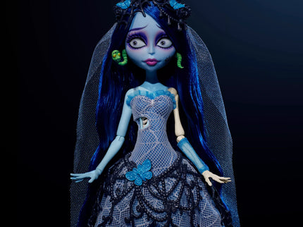 MONSTER HIGH SKULLECTOR collectible doll – Corpse Bride