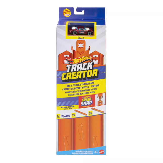 HOT WHEELS Track Extension Set + Toy Car (JDW43)