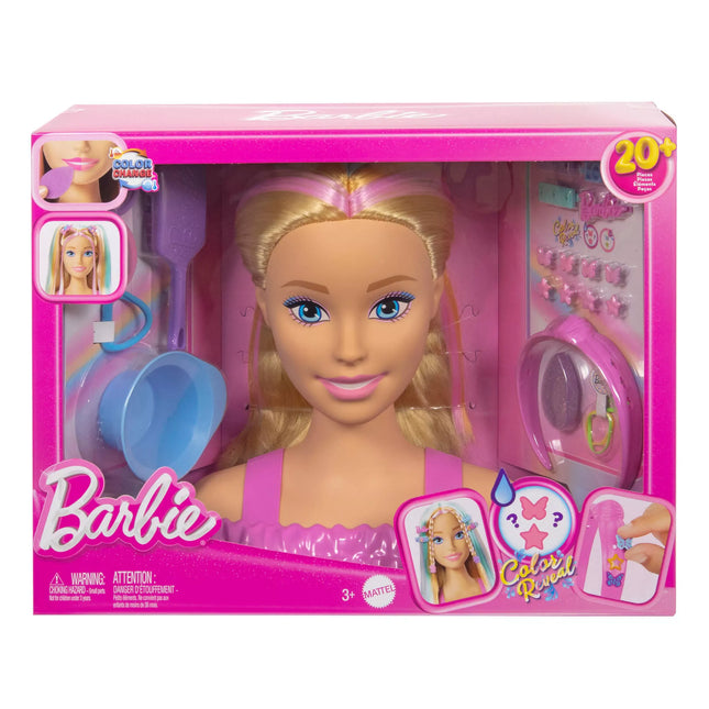 BARBIE STYLING HEAD Hair Styling Set (JFG81)