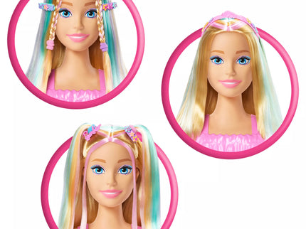 BARBIE STYLING HEAD Hair Styling Set (JFG81)