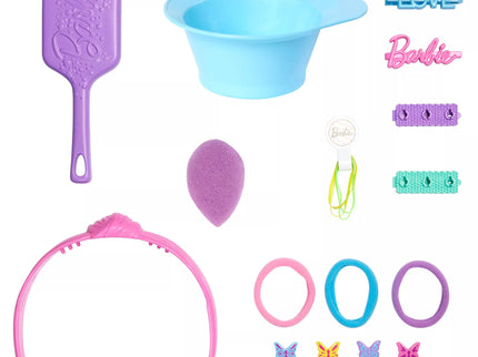 BARBIE STYLING HEAD Hair Styling Set (JFG81)