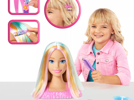 BARBIE STYLING HEAD Hair Styling Set (JFG81)