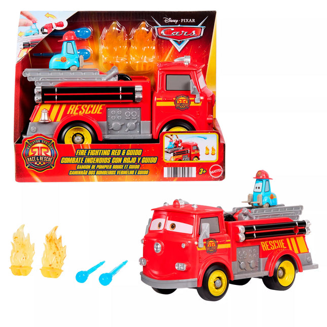 CARS Firefighting Set – Red & Guido Racing and Radiator Springs Rescue (JFL54)