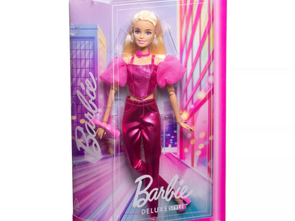 BARBIE DELUXE FASHIONISTAS šviesiaplaukė lėlė (JFP40)