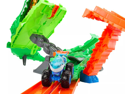HOT WHEELS MONSTER TRUCKS Set – Dragon Destruction (JFR06)
